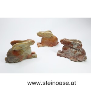 Hase / Kaninchen Speckstein Gr.M